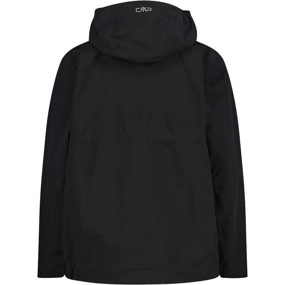 Cmp chaqueta impermeable niño KID JACKET FIX HOOD vista trasera
