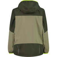 Cmp chaqueta impermeable niño KID JACKET FIX HOOD vista trasera