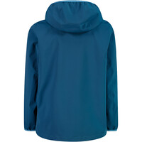 Cmp chaqueta impermeable niño KID JACKET FIX HOOD vista trasera