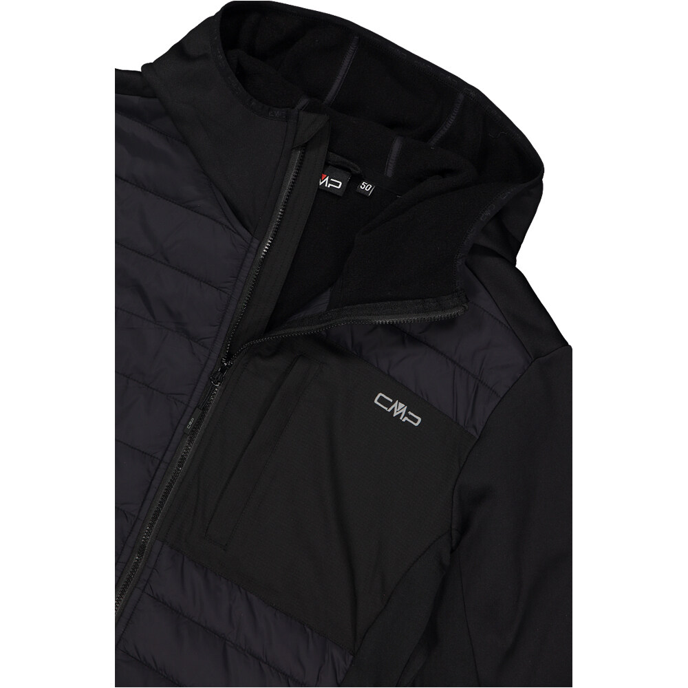 Cmp chaqueta outdoor hombre MAN HYBRID JACKET FIX HOOD 04