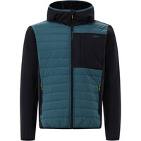 MAN HYBRID JACKET FIX HOOD