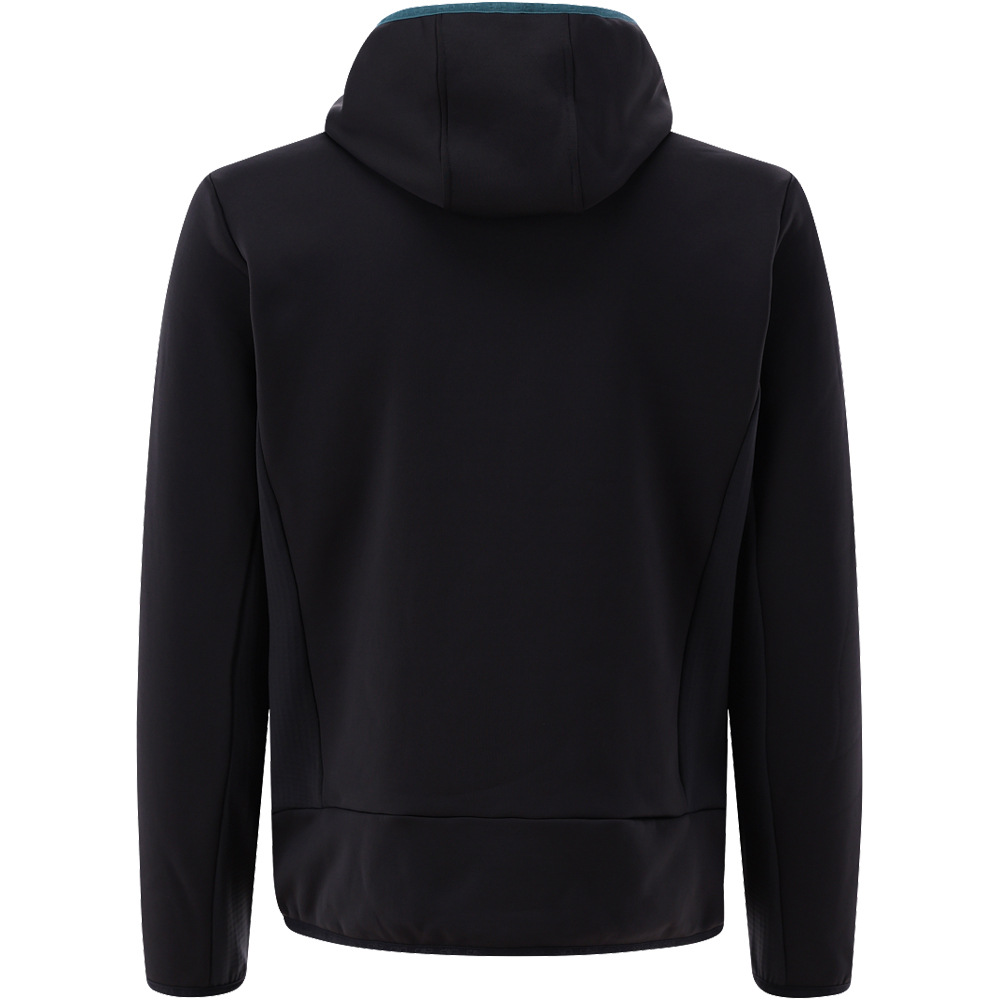 Cmp chaqueta outdoor hombre MAN HYBRID JACKET FIX HOOD vista trasera