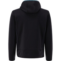 Cmp chaqueta outdoor hombre MAN HYBRID JACKET FIX HOOD vista trasera