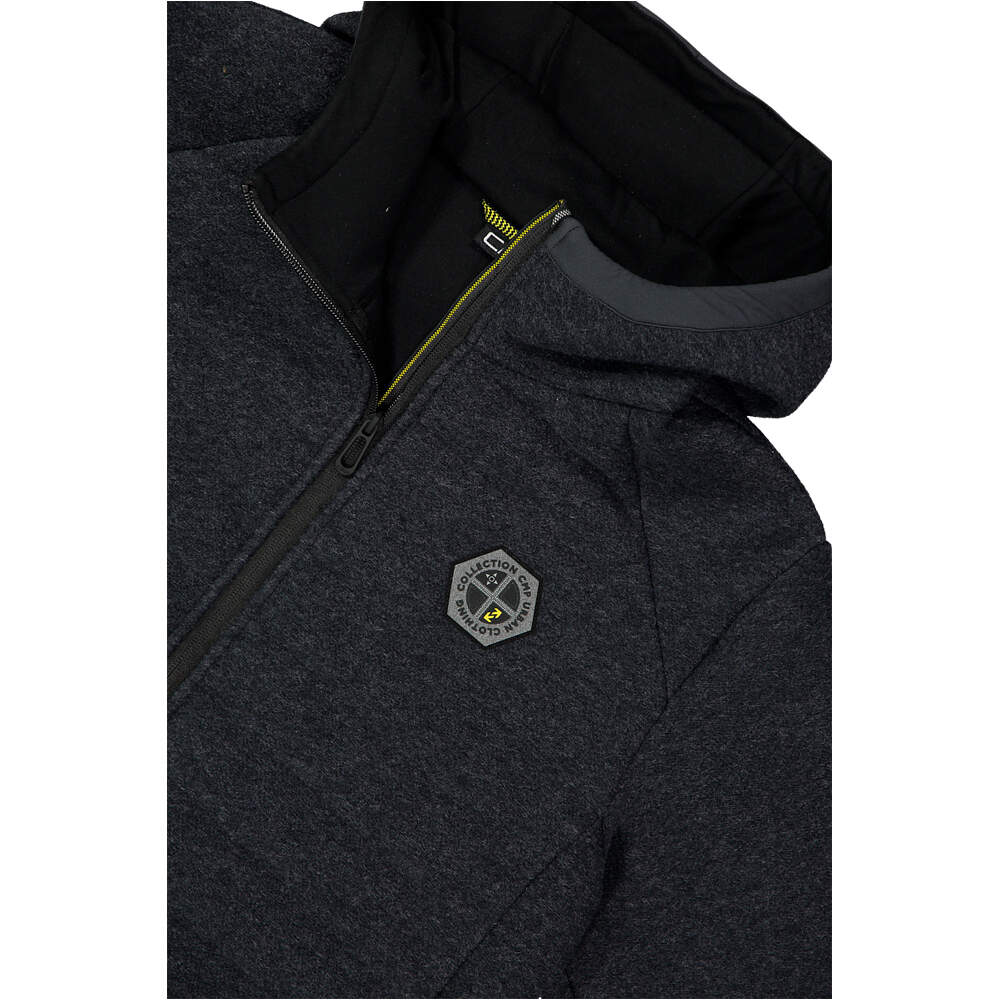 Cmp chaqueta outdoor hombre MAN JACKET FIX HOOD 04