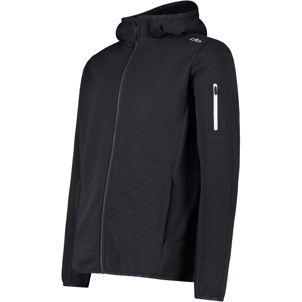 Cmp chaqueta outdoor hombre MAN JACKET FIX HOOD vista detalle