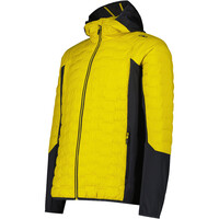 Cmp chaqueta outdoor hombre MAN JACKET HYBRID FIX HOOD vista detalle