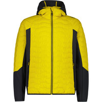 MAN JACKET HYBRID FIX HOOD