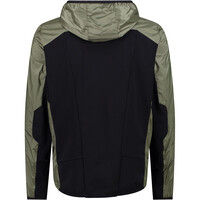 Cmp chaqueta outdoor hombre MAN JACKET HYBRID FIX HOOD vista trasera
