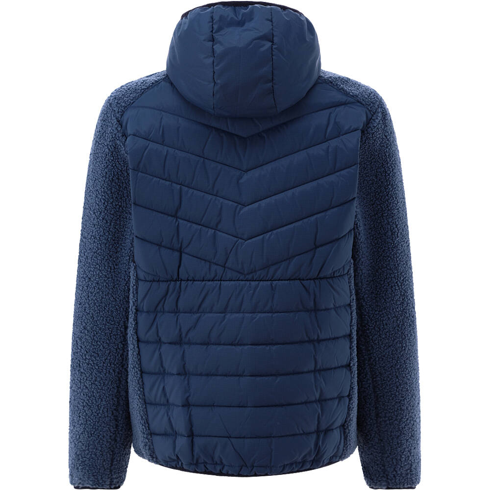 Cmp chaqueta outdoor hombre MAN JACKET HYBRID FIX HOOD vista trasera