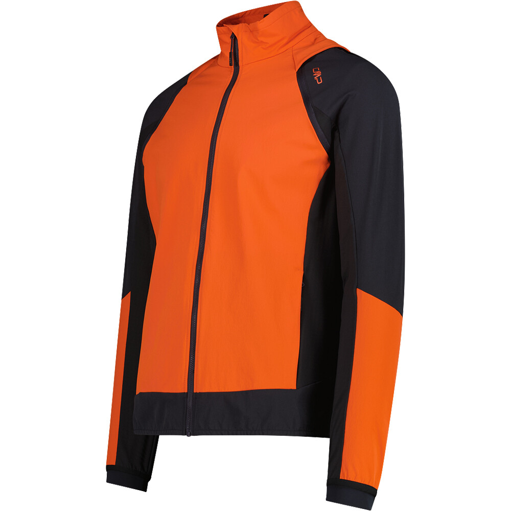Cmp chaqueta outdoor hombre MAN JACKET WITH DETACHABLE SLEEVES vista detalle