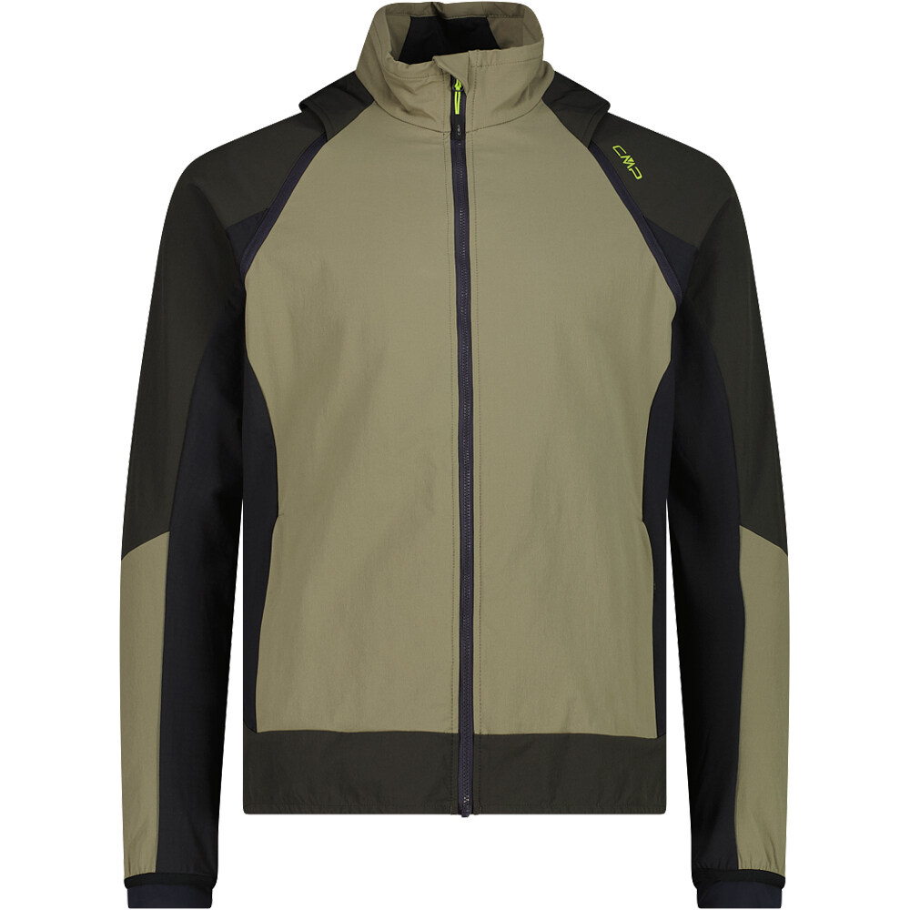 Cmp chaqueta outdoor hombre MAN JACKET WITH DETACHABLE SLEEVES vista frontal