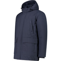 Cmp chaqueta outdoor hombre MAN LONG JACKET FIX HOOD vista detalle