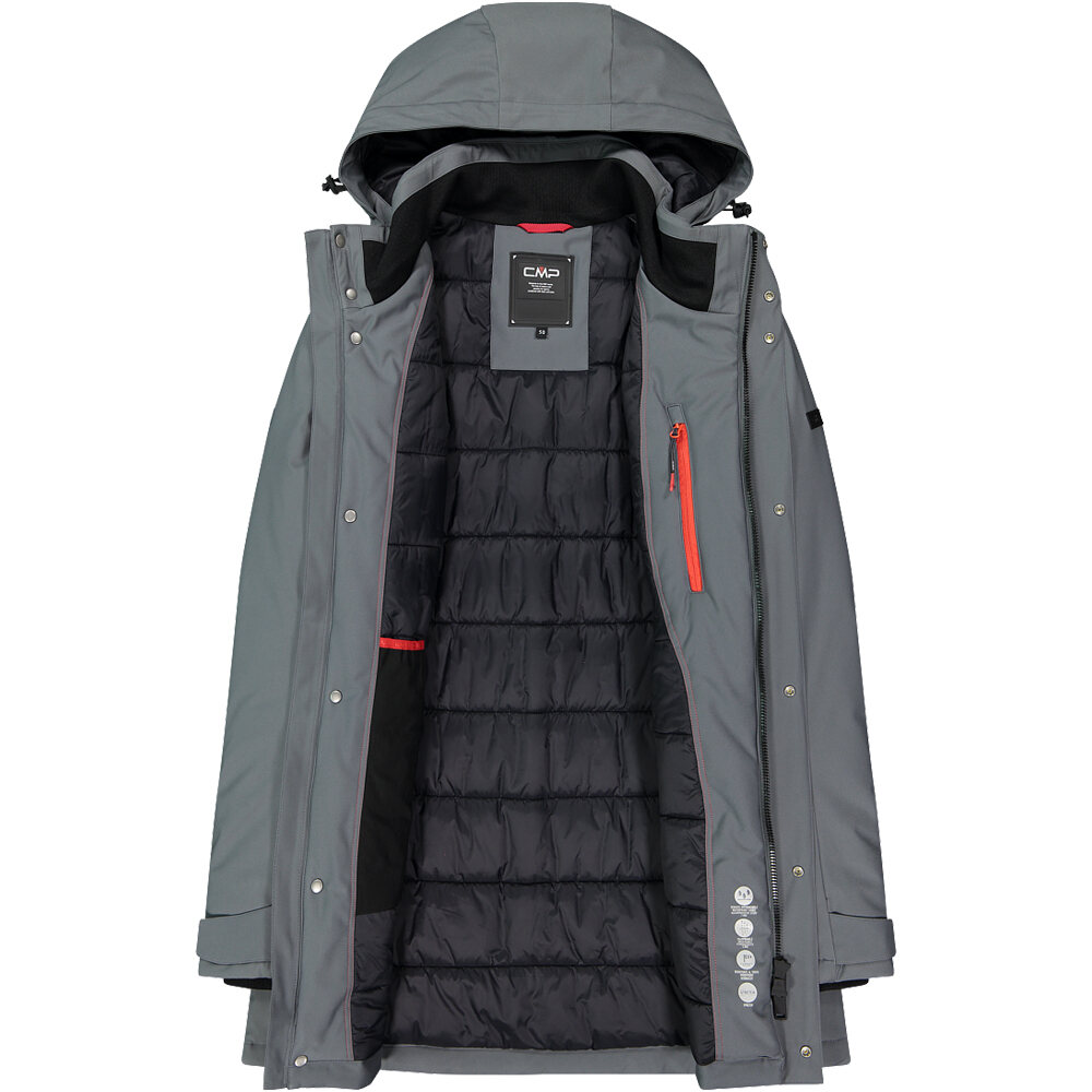 Cmp chaqueta outdoor hombre MAN PARKA SNAPS HOOD 03