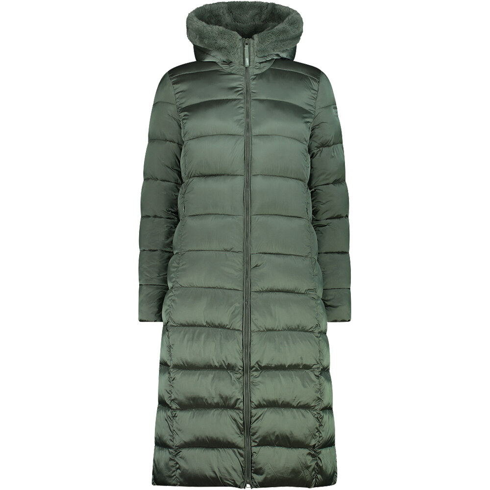 Cmp chaqueta outdoor mujer WOMAN COAT FIX HOOD vista frontal