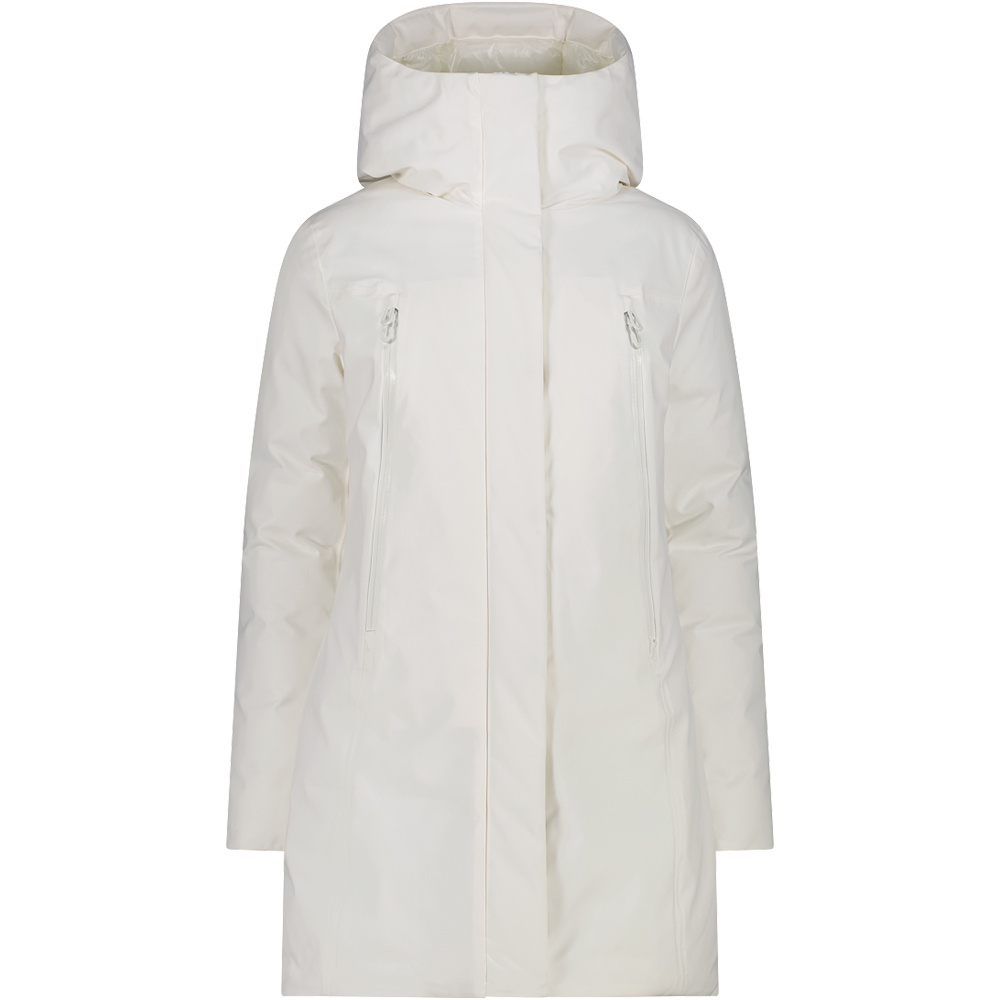 Cmp chaqueta outdoor mujer WOMAN COAT FIX HOOD vista frontal