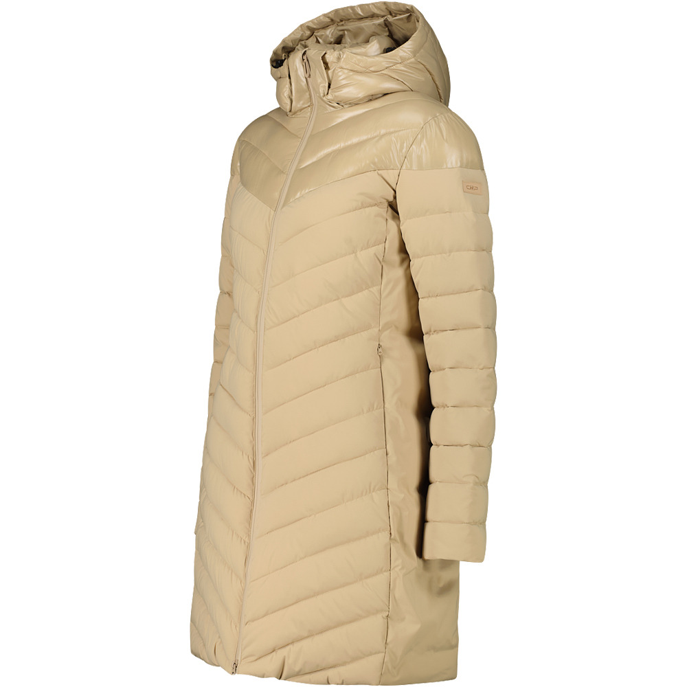 Cmp chaqueta outdoor mujer WOMAN COAT SNAPS HOOD vista detalle