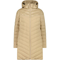 WOMAN COAT SNAPS HOOD