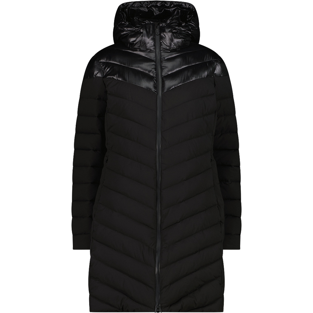 Cmp chaqueta outdoor mujer WOMAN COAT SNAPS HOOD vista frontal