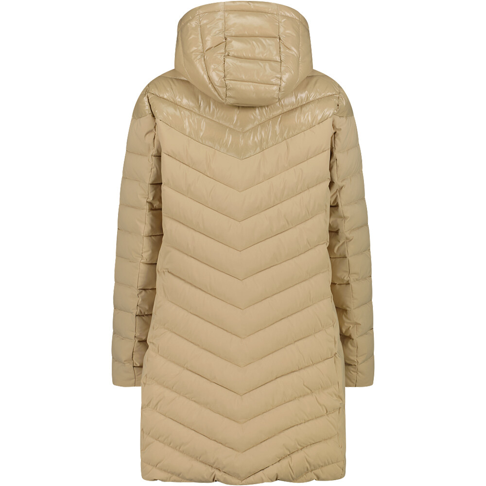 Cmp chaqueta outdoor mujer WOMAN COAT SNAPS HOOD vista trasera