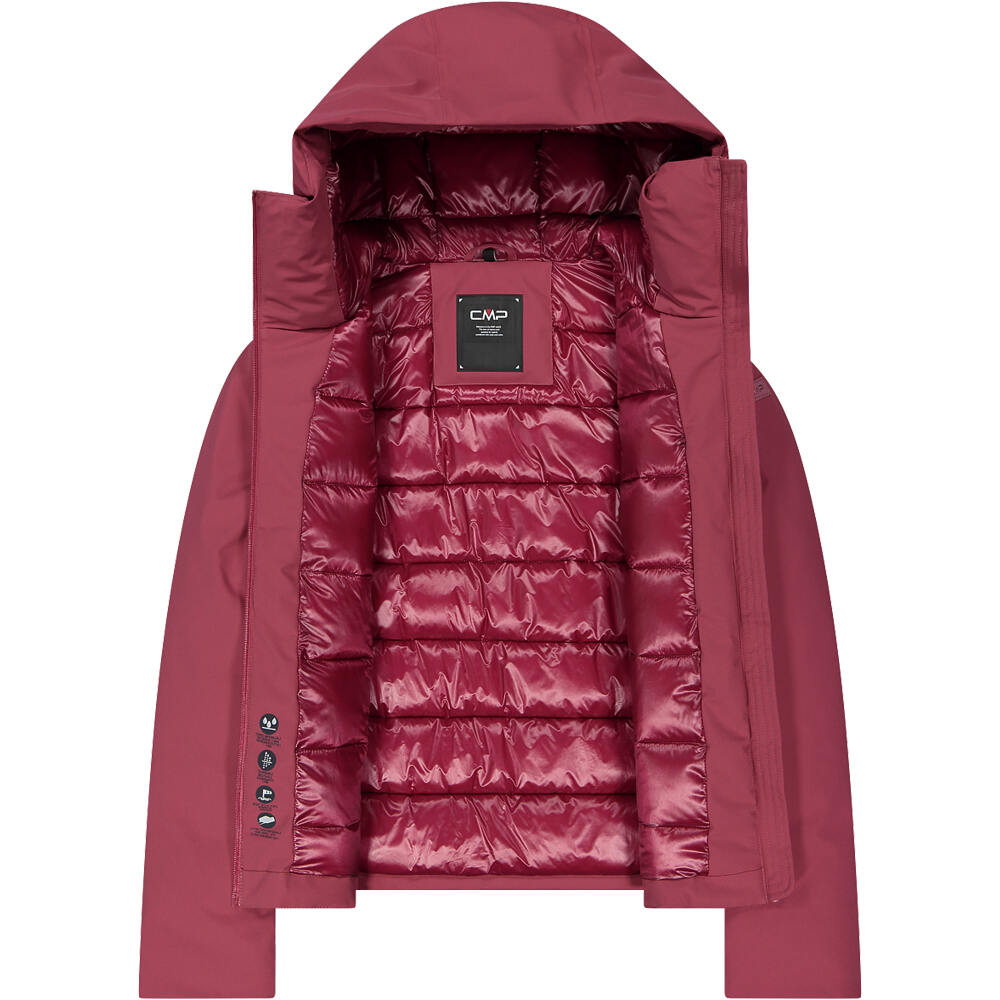 Cmp chaqueta outdoor mujer WOMAN JACKET FIX HOOD 03
