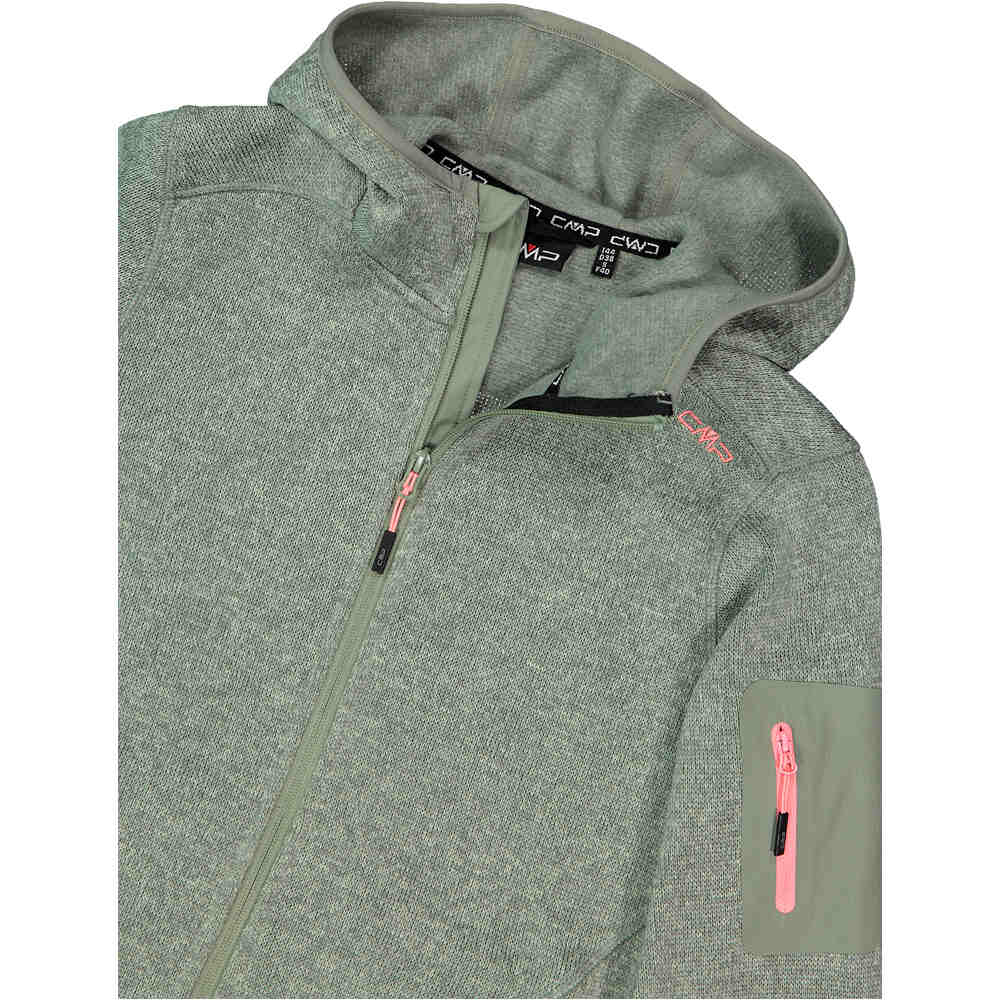 Cmp chaqueta outdoor mujer WOMAN JACKET FIX HOOD 04