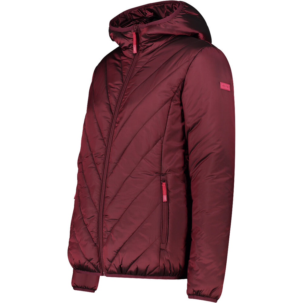 Cmp chaqueta outdoor mujer WOMAN JACKET FIX HOOD vista detalle