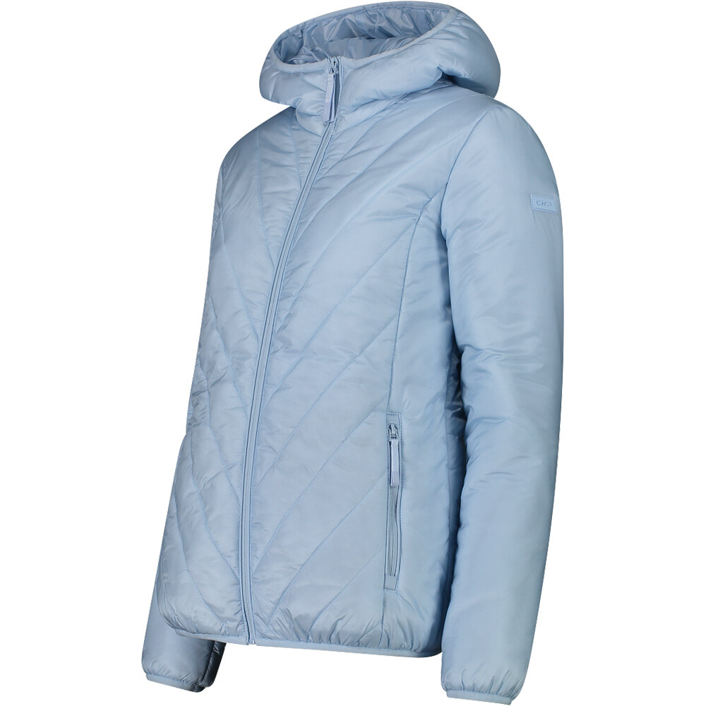 Cmp chaqueta outdoor mujer WOMAN JACKET FIX HOOD vista detalle