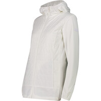 Cmp chaqueta outdoor mujer WOMAN JACKET FIX HOOD vista detalle