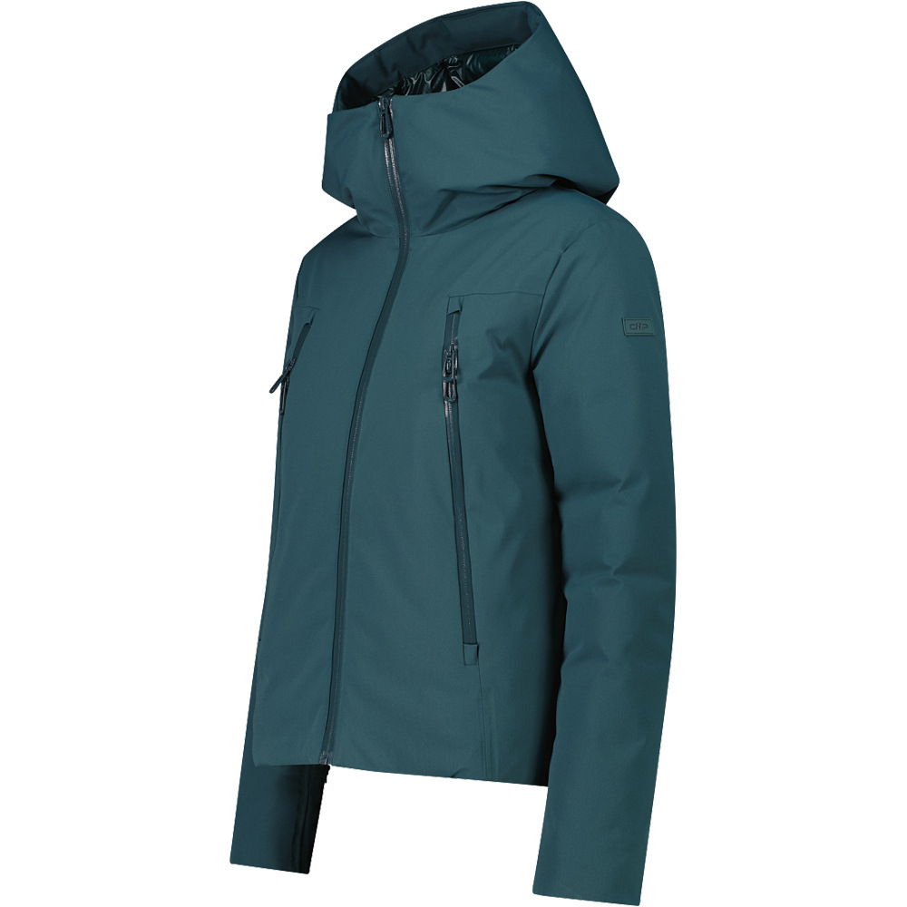 Cmp chaqueta outdoor mujer WOMAN JACKET FIX HOOD vista detalle