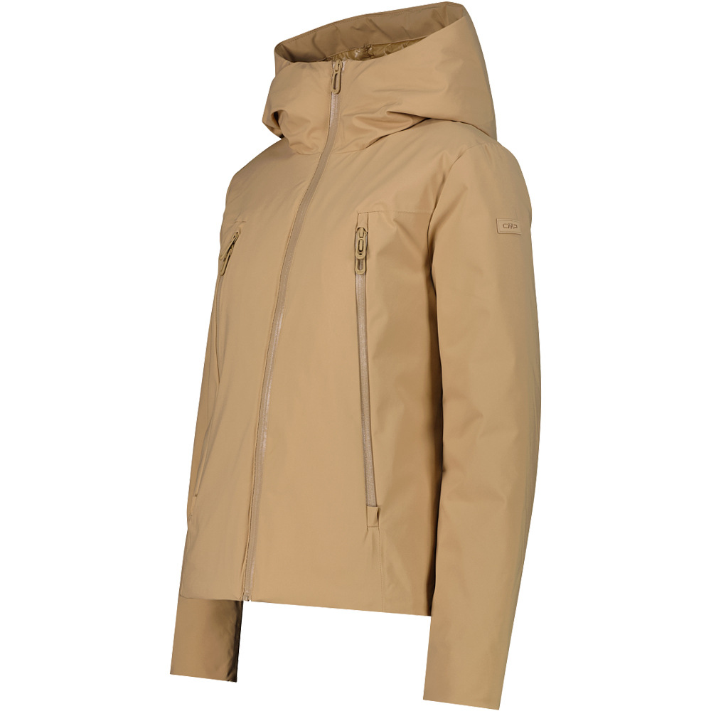 Cmp chaqueta outdoor mujer WOMAN JACKET FIX HOOD vista detalle