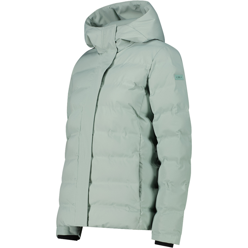 Cmp chaqueta outdoor mujer WOMAN JACKET FIX HOOD vista detalle