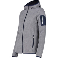Cmp chaqueta outdoor mujer WOMAN JACKET FIX HOOD vista detalle