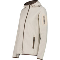 Cmp chaqueta outdoor mujer WOMAN JACKET FIX HOOD vista detalle