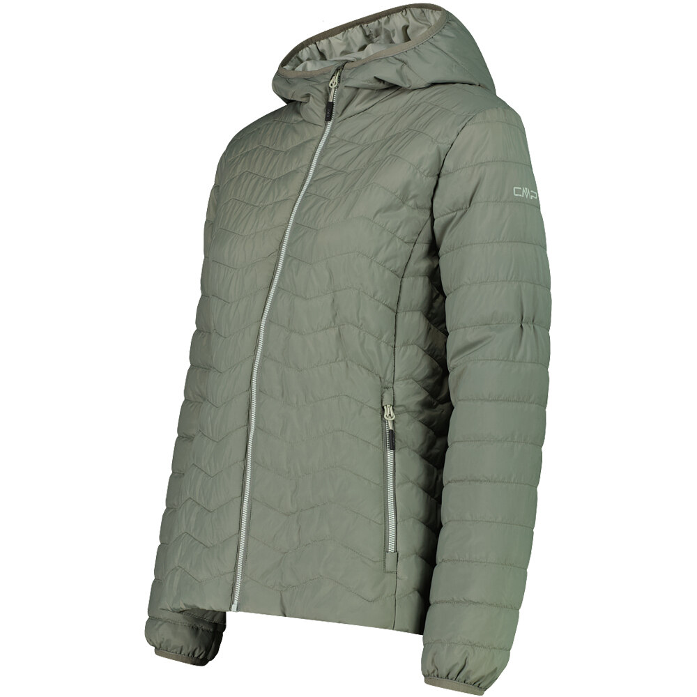 Cmp chaqueta outdoor mujer WOMAN JACKET FIX HOOD vista detalle