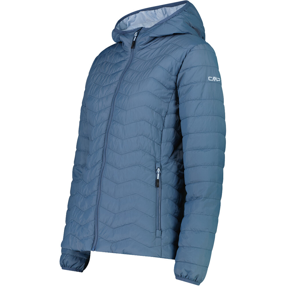 Cmp chaqueta outdoor mujer WOMAN JACKET FIX HOOD vista detalle