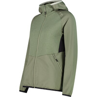 Cmp chaqueta outdoor mujer WOMAN JACKET FIX HOOD vista detalle