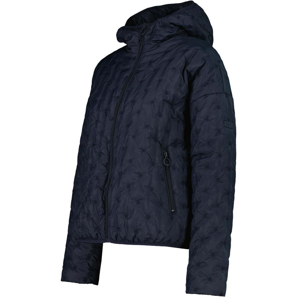 Cmp chaqueta outdoor mujer WOMAN JACKET FIX HOOD vista detalle