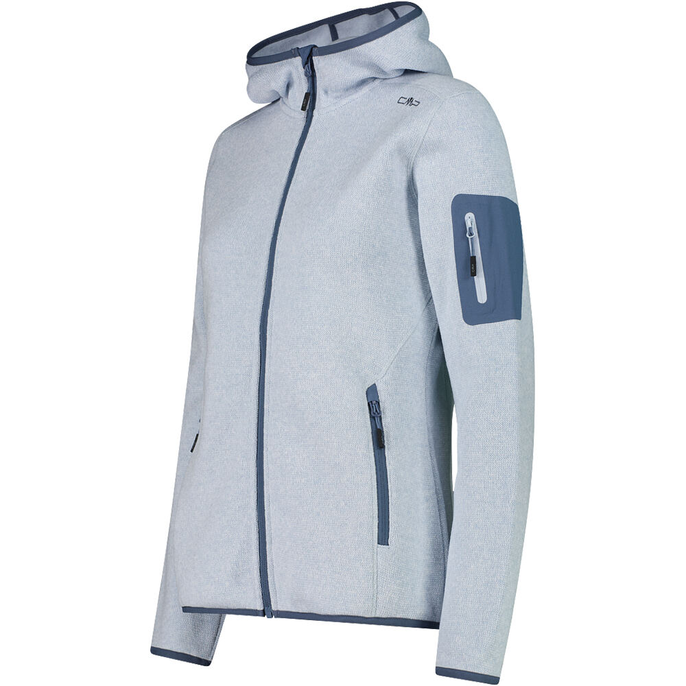 Cmp chaqueta outdoor mujer WOMAN JACKET FIX HOOD vista detalle