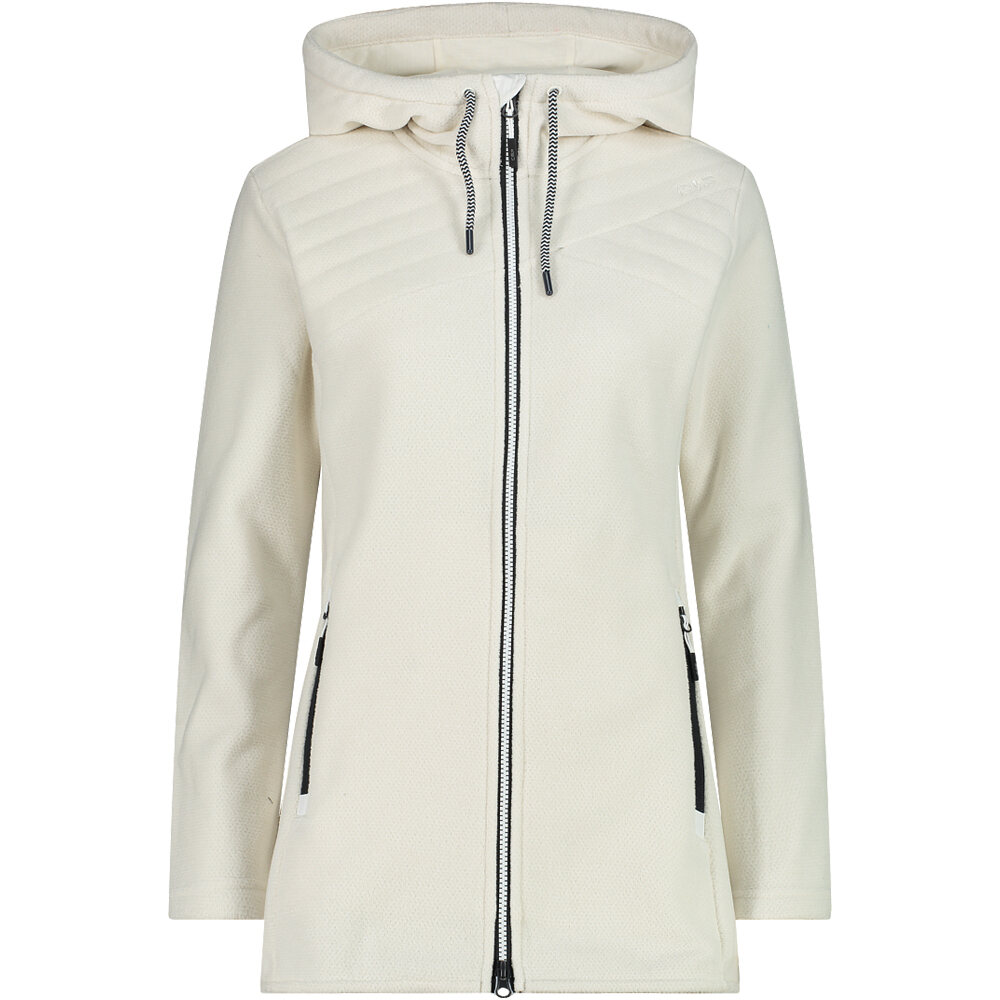 Cmp chaqueta outdoor mujer WOMAN JACKET FIX HOOD vista frontal
