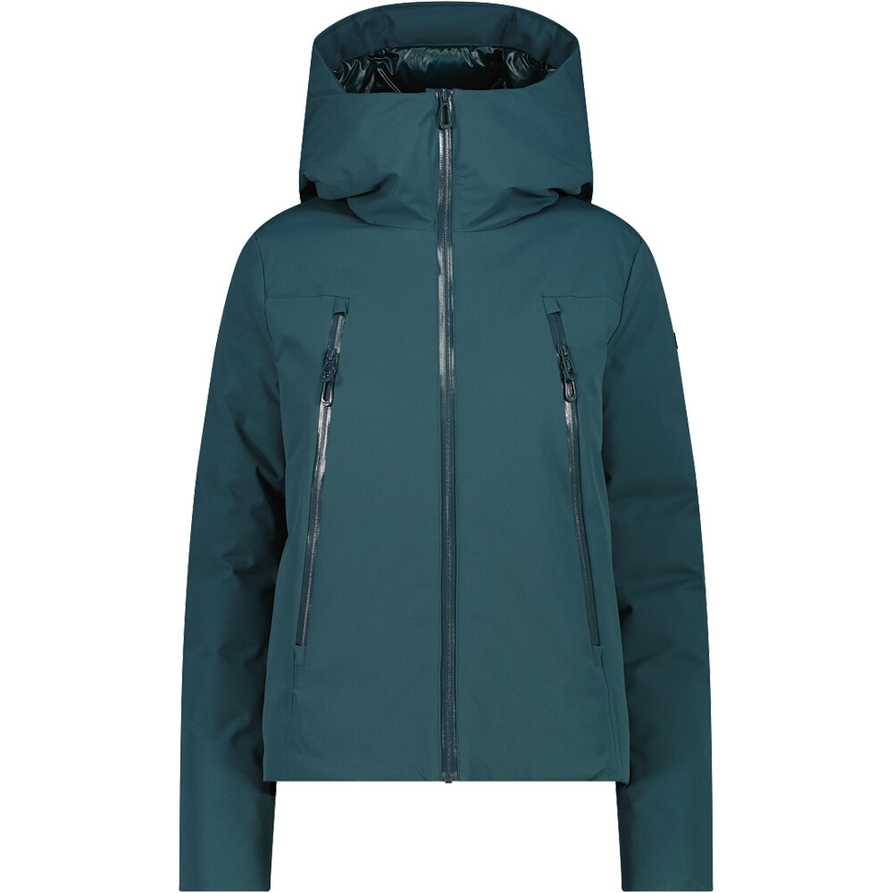 Cmp chaqueta outdoor mujer WOMAN JACKET FIX HOOD vista frontal
