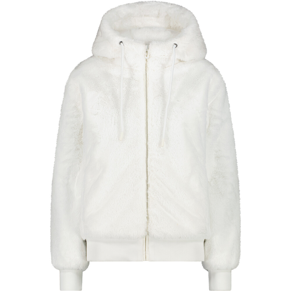 Cmp chaqueta outdoor mujer WOMAN JACKET FIX HOOD vista frontal