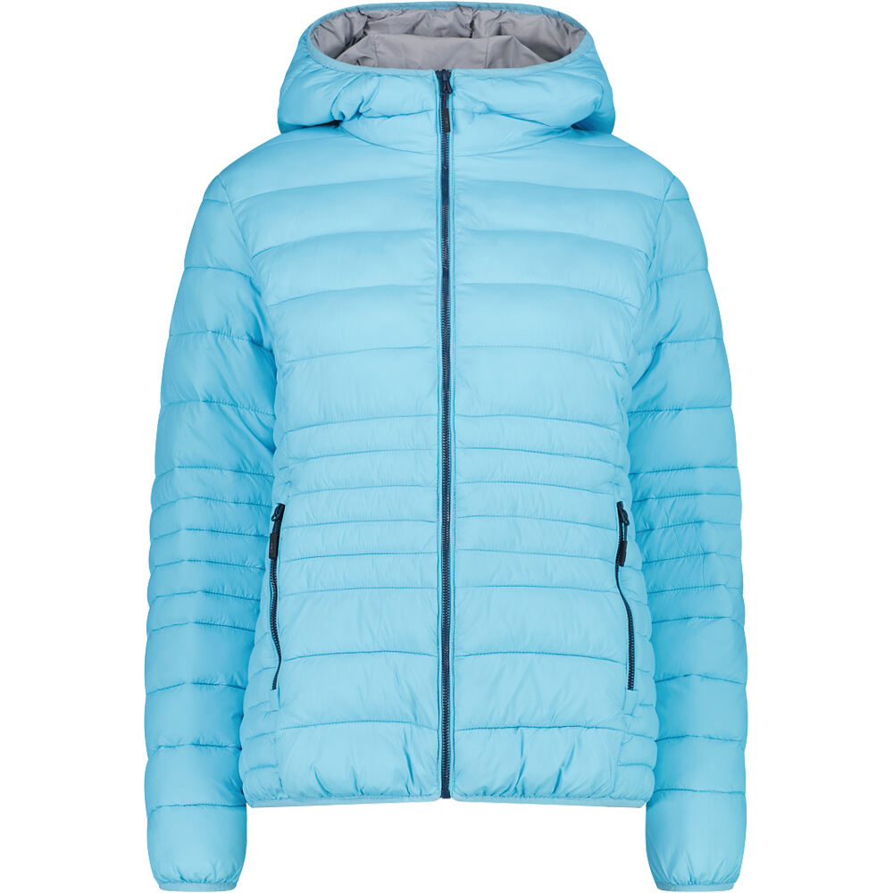 Cmp chaqueta outdoor mujer WOMAN JACKET FIX HOOD vista frontal