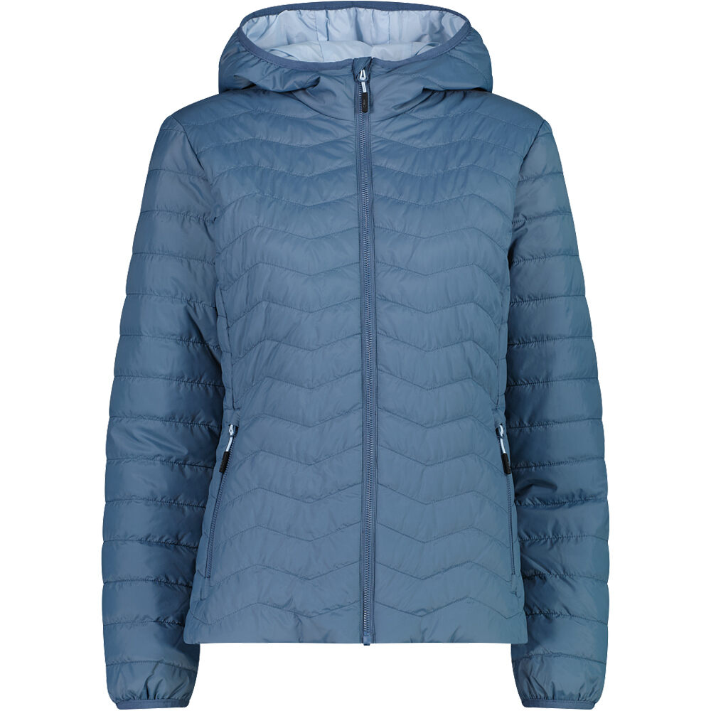 Cmp chaqueta outdoor mujer WOMAN JACKET FIX HOOD vista frontal