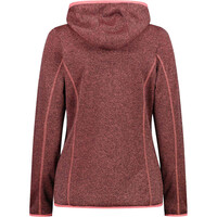 Cmp chaqueta outdoor mujer WOMAN JACKET FIX HOOD vista trasera