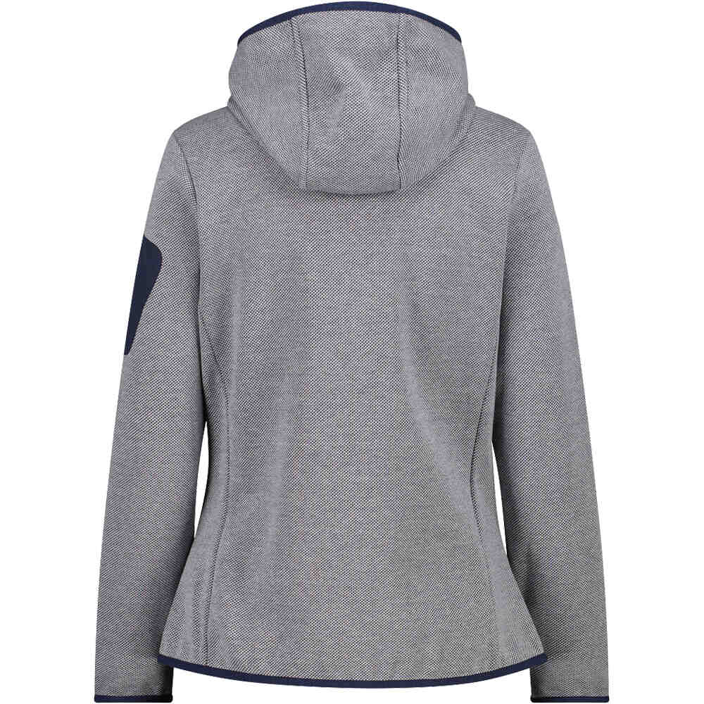 Cmp chaqueta outdoor mujer WOMAN JACKET FIX HOOD vista trasera
