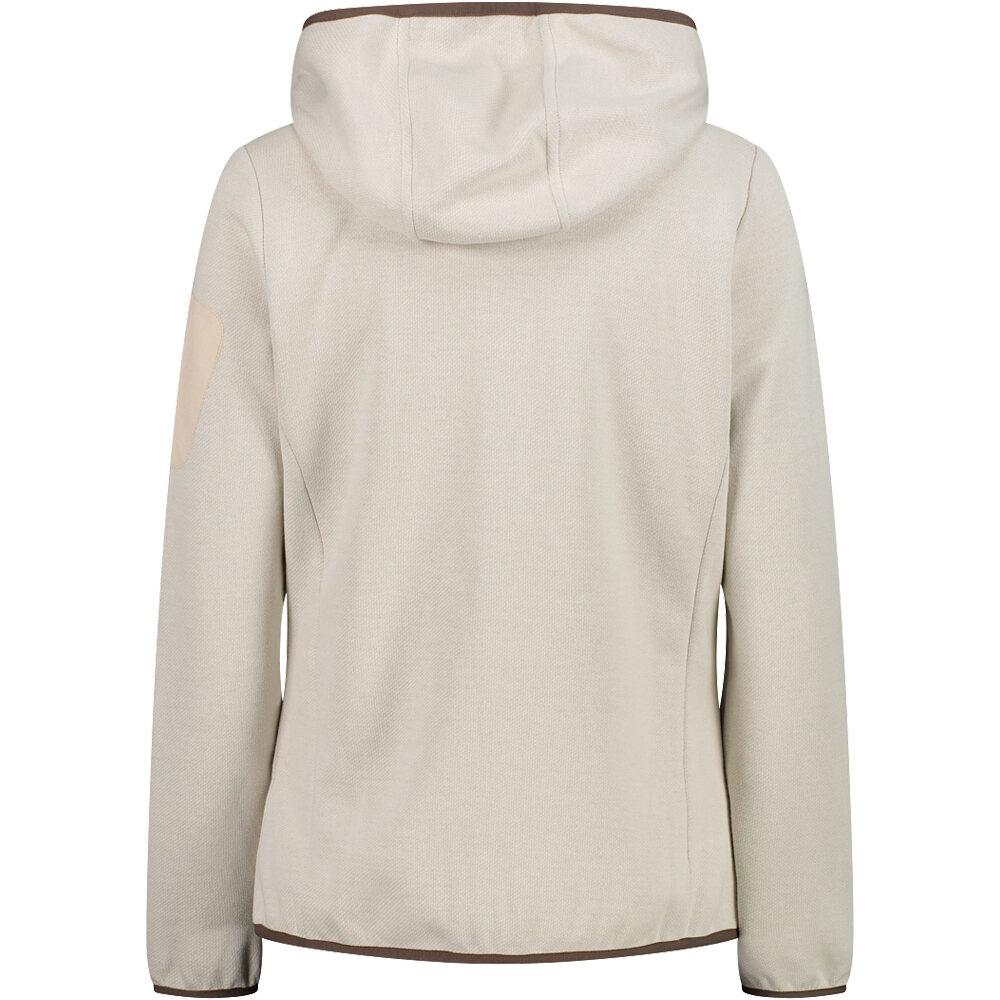 Cmp chaqueta outdoor mujer WOMAN JACKET FIX HOOD vista trasera