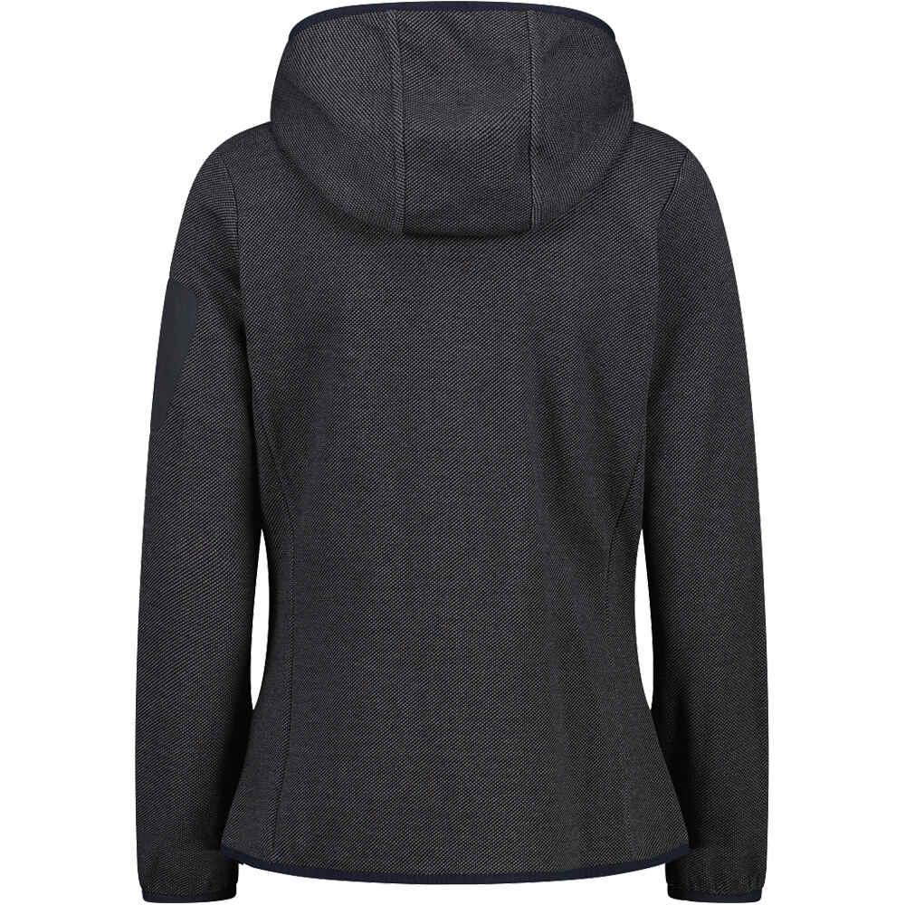 Cmp chaqueta outdoor mujer WOMAN JACKET FIX HOOD vista trasera