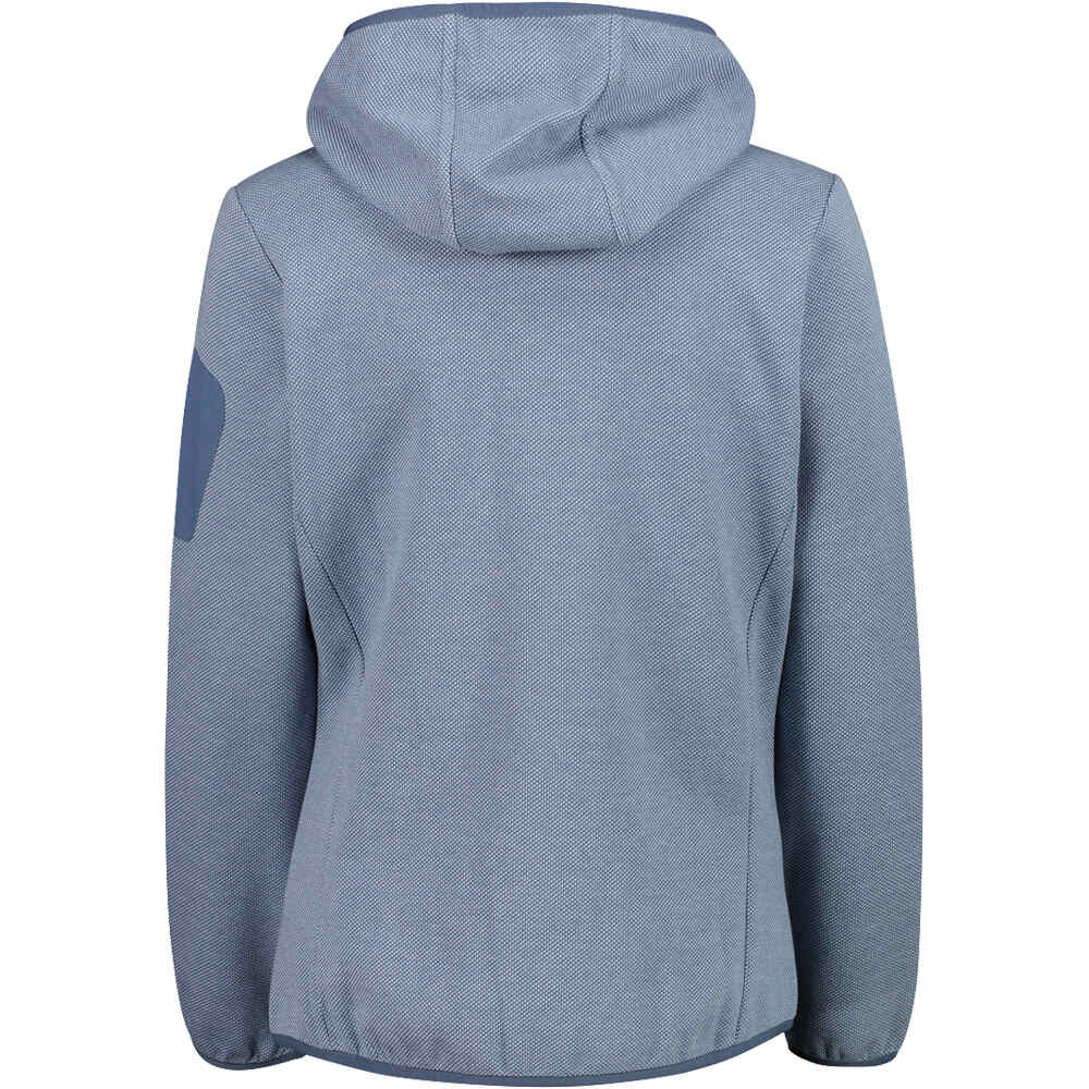 Cmp chaqueta outdoor mujer WOMAN JACKET FIX HOOD vista trasera