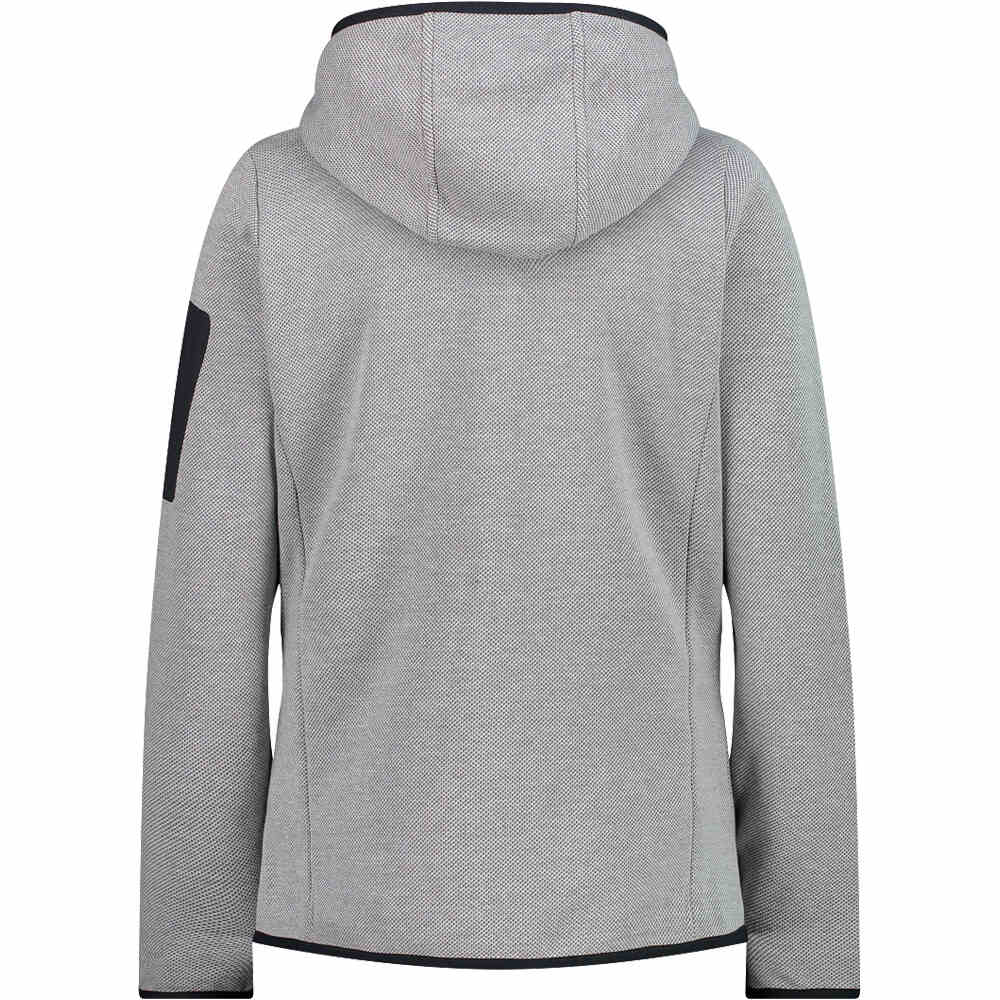 Cmp chaqueta outdoor mujer WOMAN JACKET FIX HOOD vista trasera