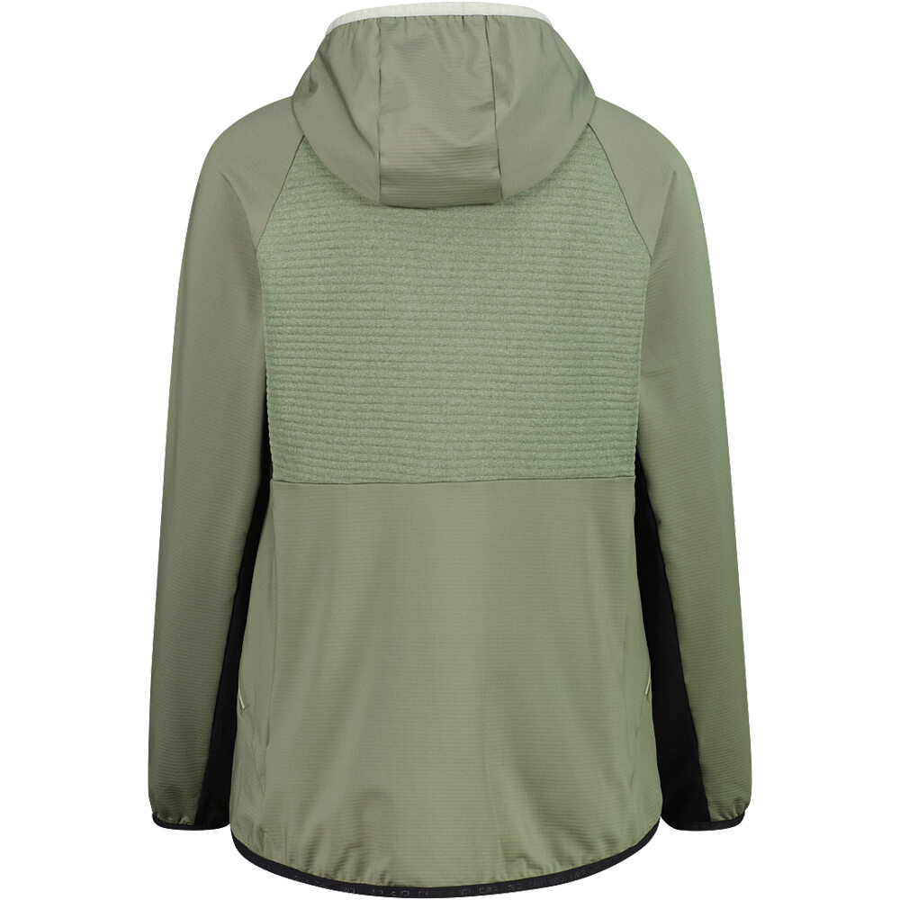 Cmp chaqueta outdoor mujer WOMAN JACKET FIX HOOD vista trasera